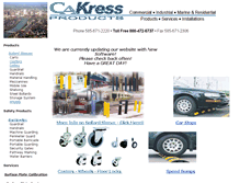 Tablet Screenshot of cakress.com